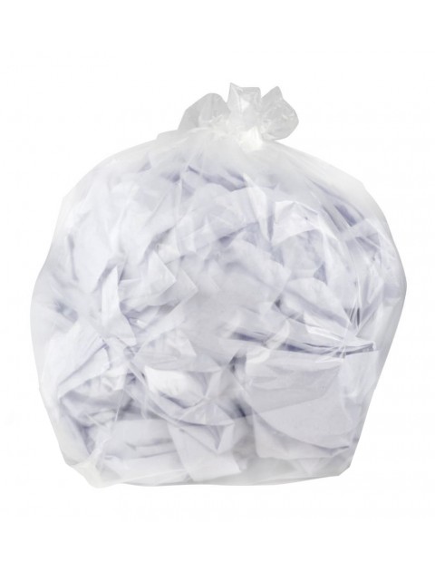 Clear Wheelie Bin Sacks - Case 50 Hygiene